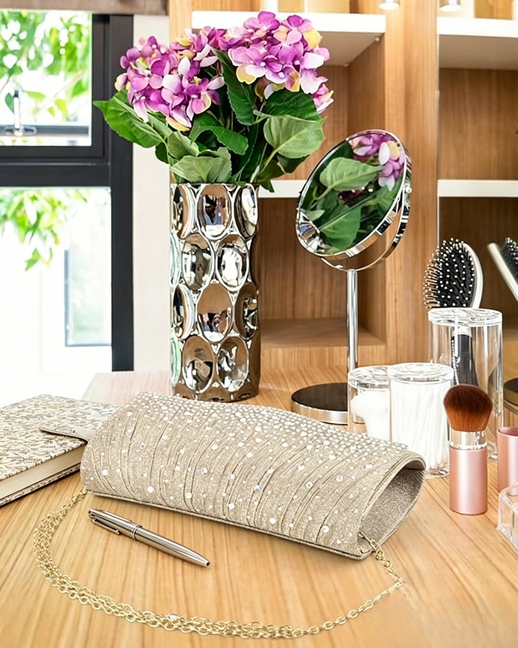 Cross Body Bagsfor Women, Formal Evening Bags Suede Shoulder Envelope Party Handbags Wedding Cocktail Prom Clutches