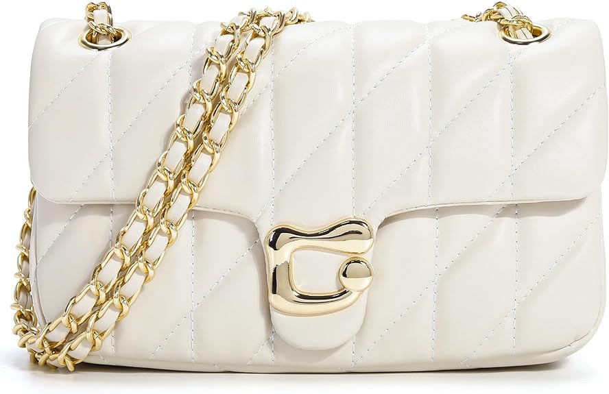 Purse for Women Trendy - Ladies Shoulder Bag Leather Satchel Handbag Designer Evening Clutch