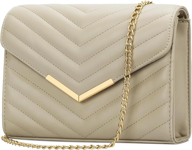 Women Formal Vegan Leather Evening Envelope Clutch Purses and Cross Body Bags for Party Wedding Prom Bridal