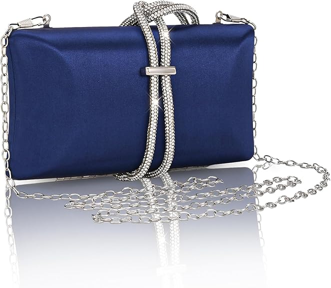 Cross Body Bags for Women Formal Evening Bag for Wedding Handbag with Rhinestone Rope Bride Purses Party Prom Bag