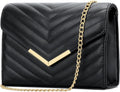 Women Formal Vegan Leather Evening Envelope Clutch Purses and Cross Body Bags for Party Wedding Prom Bridal