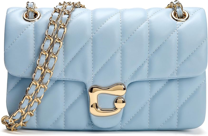Purse for Women Trendy - Ladies Shoulder Bag Leather Satchel Handbag Designer Evening Clutch