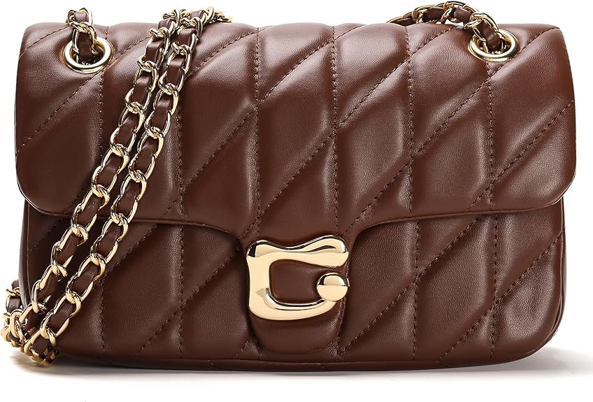 Purse for Women Trendy - Ladies Shoulder Bag Leather Satchel Handbag Designer Evening Clutch